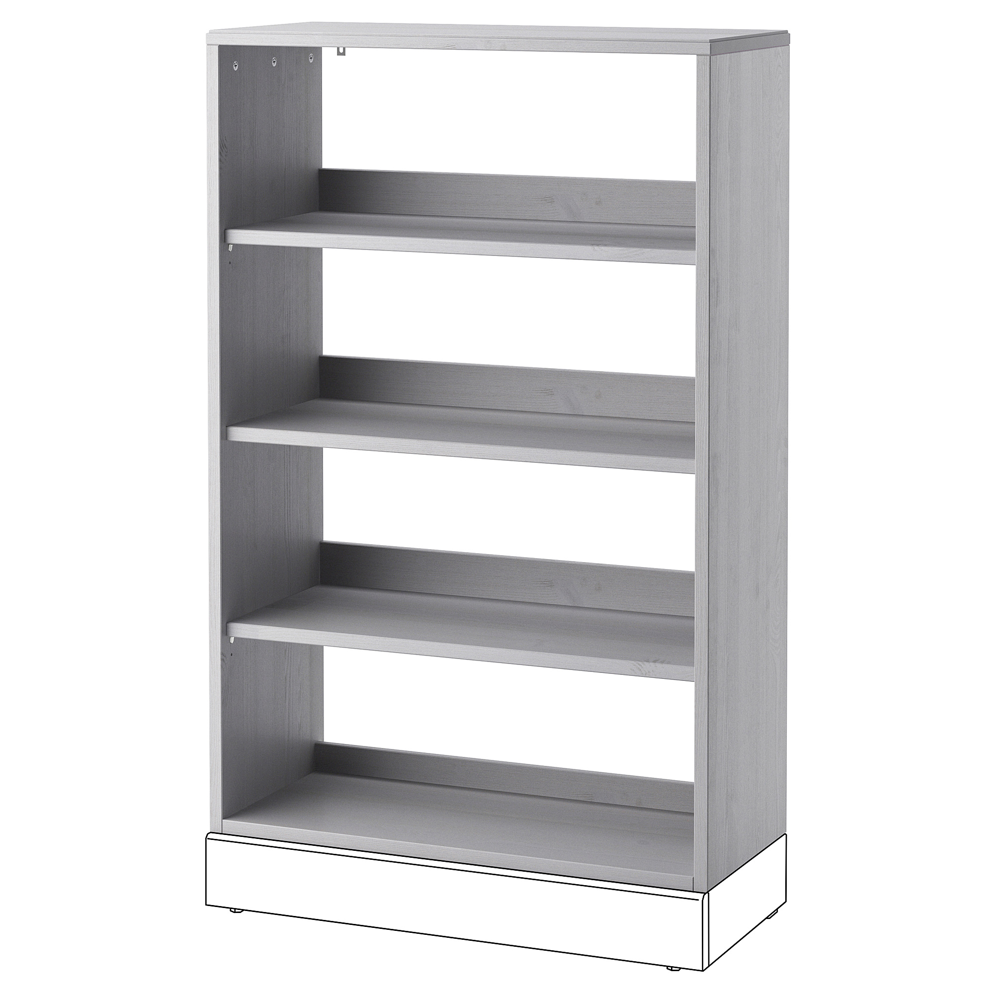 HAVSTA shelving unit grey 81x35x123 cm IKEA Latvija
