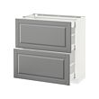 METOD/MAXIMERA base cab with 2 fronts/3 drawers