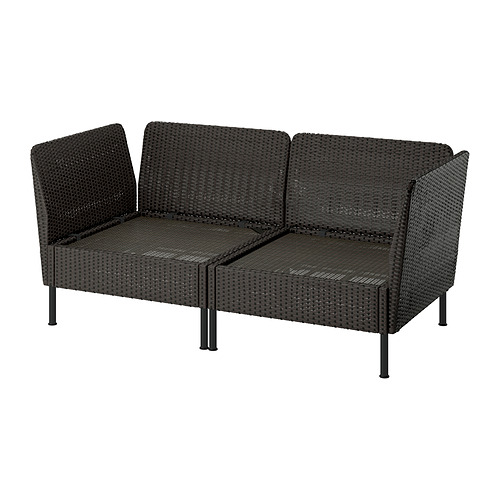 VITTSKÄR, 2-seat modular sofa