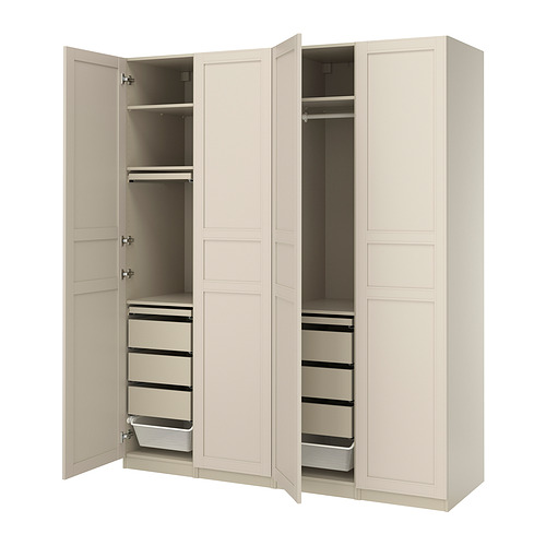 PAX/FLISBERGET, wardrobe combination