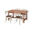 NORRMANSÖ/NORDVIKEN table and 4 chairs