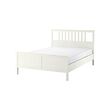 HEMNES bed frame with mattress