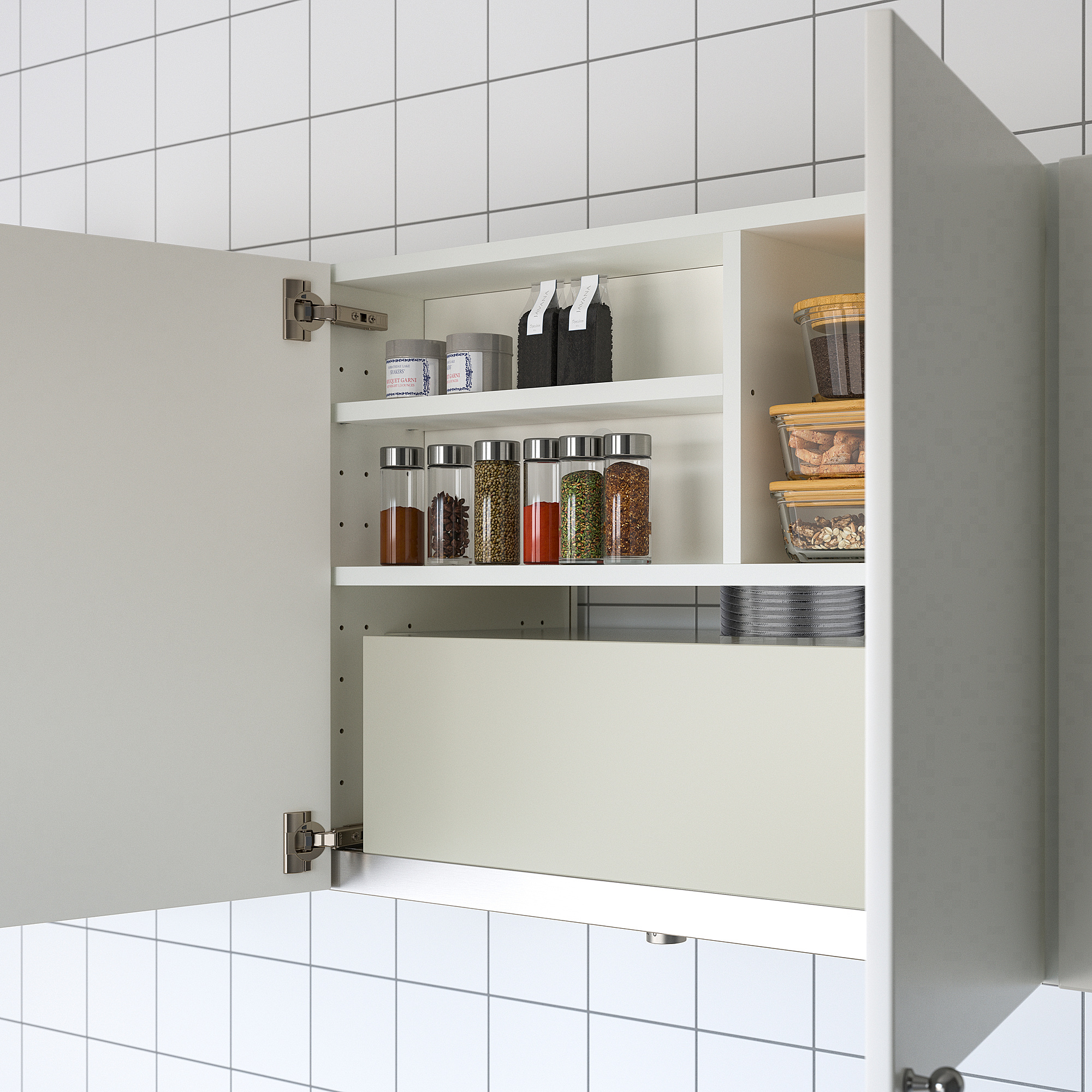 METOD навесной шкаф д/встроенной вытяжки белый 80x37x60 см | IKEA Latvija