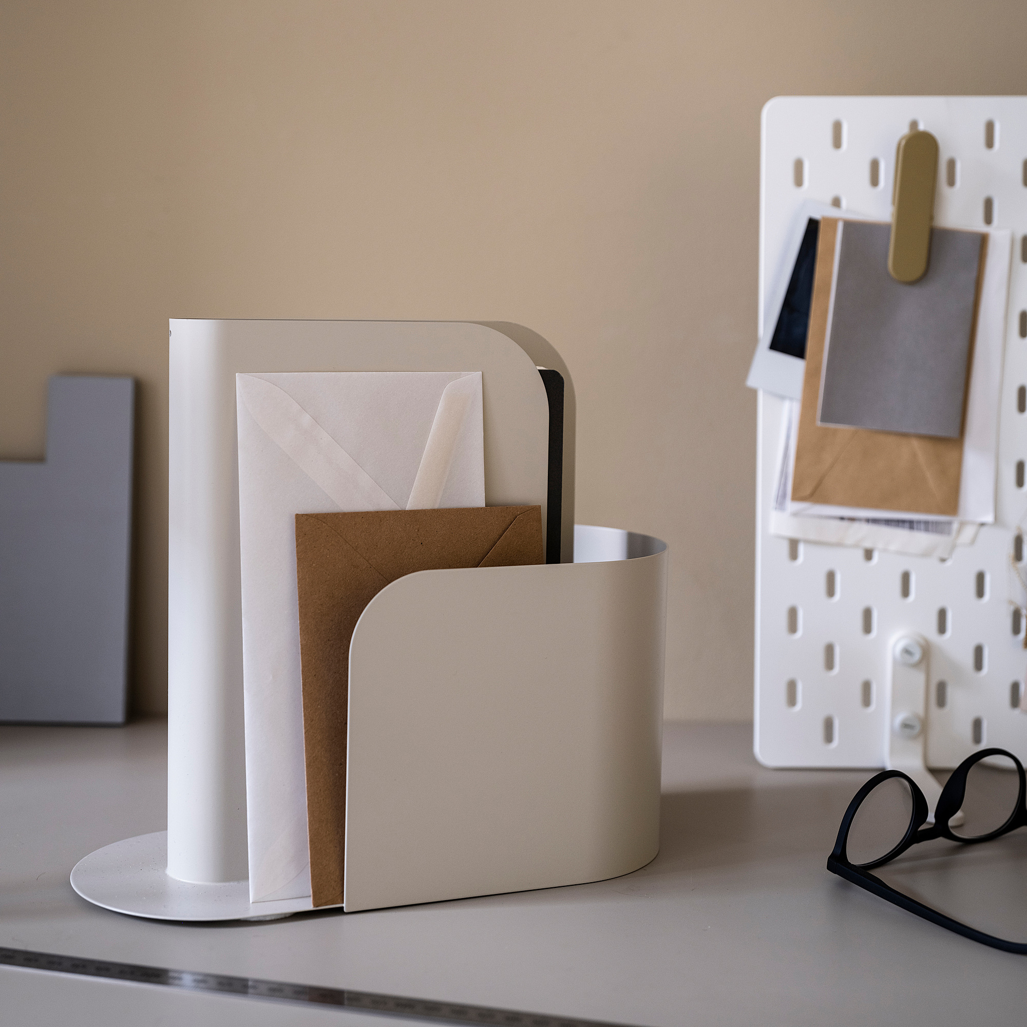 FAGNING подставка для журналов светлый серо-бежевый | IKEA Latvija
