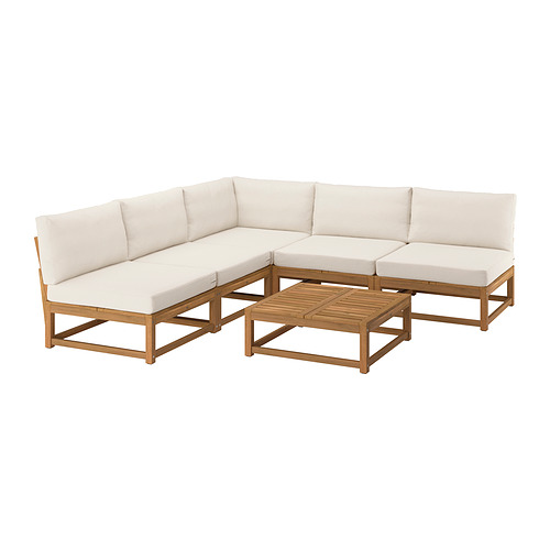 NÄMMARÖ, 4-seat conversation set, outdoor
