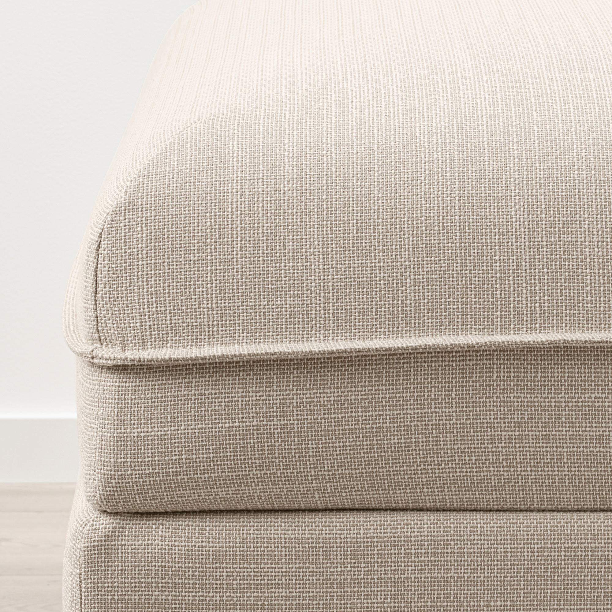 VALLENTUNA 3seat modular sofa with sofabed with storage Hillared