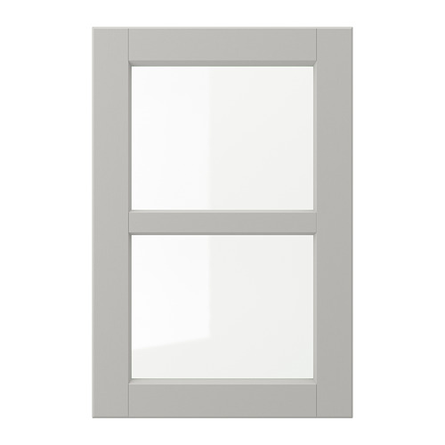 LERHYTTAN stiklinės durelės