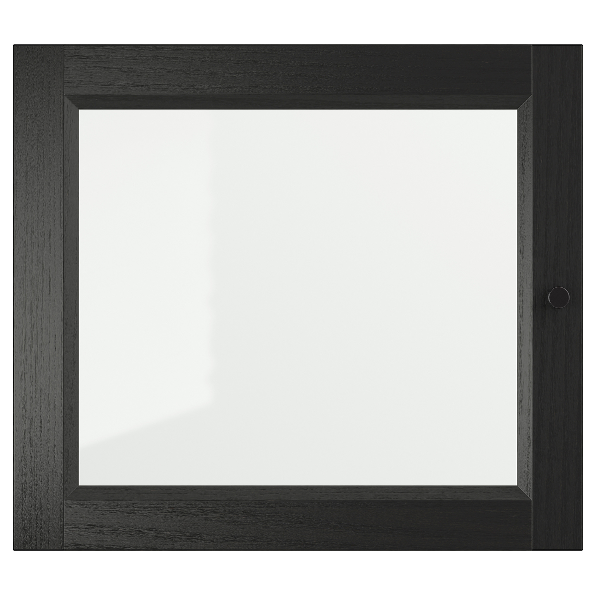 OXBERG glass door blackbrown 40x35 cm IKEA Eesti