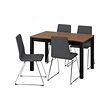 LILLÅNÄS/ÅLHULT table and 4 chairs