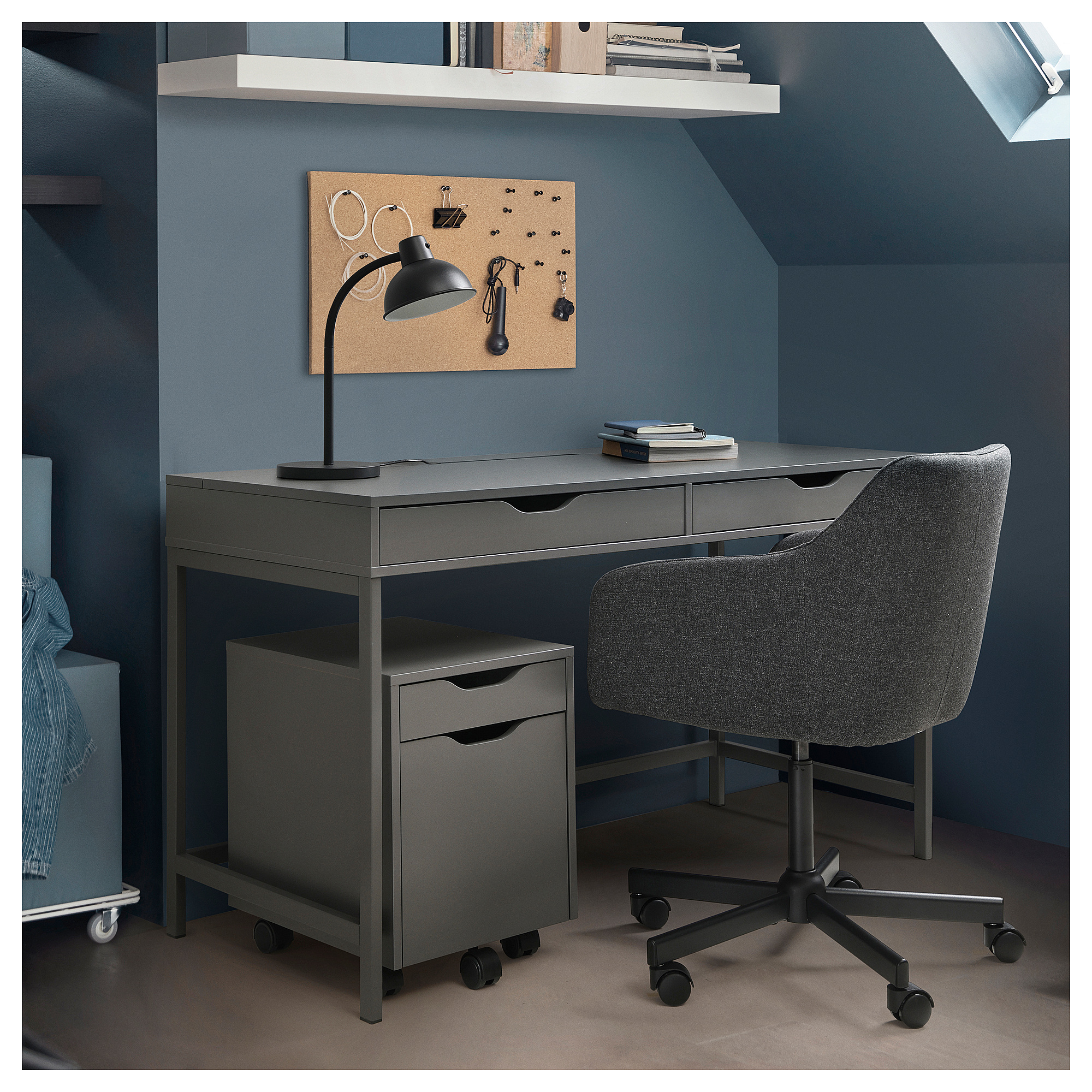 ALEX desk dark grey | IKEA Eesti