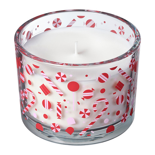 VINTERFINT, scented candle in glass