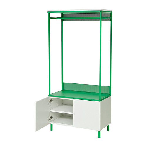 PLATSA wardrobe with 2 doors