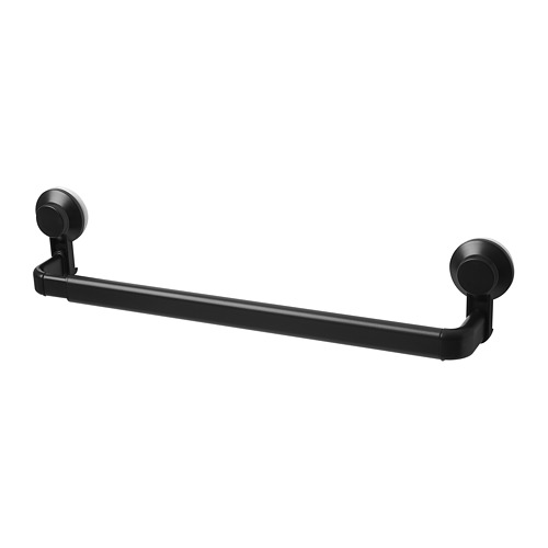 TISKEN towel rack with suction cup