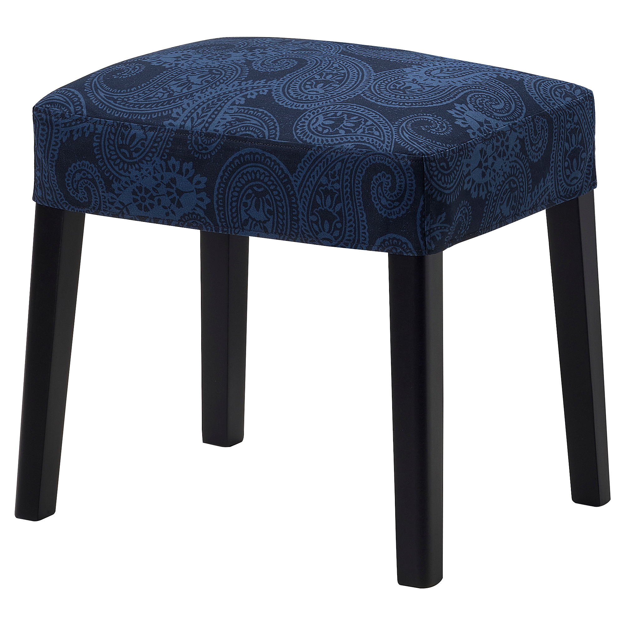 SAKARIAS stool black/Kvillsfors IKEA Latvija - Main Image