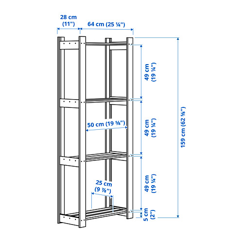 ALBERT shelving unit