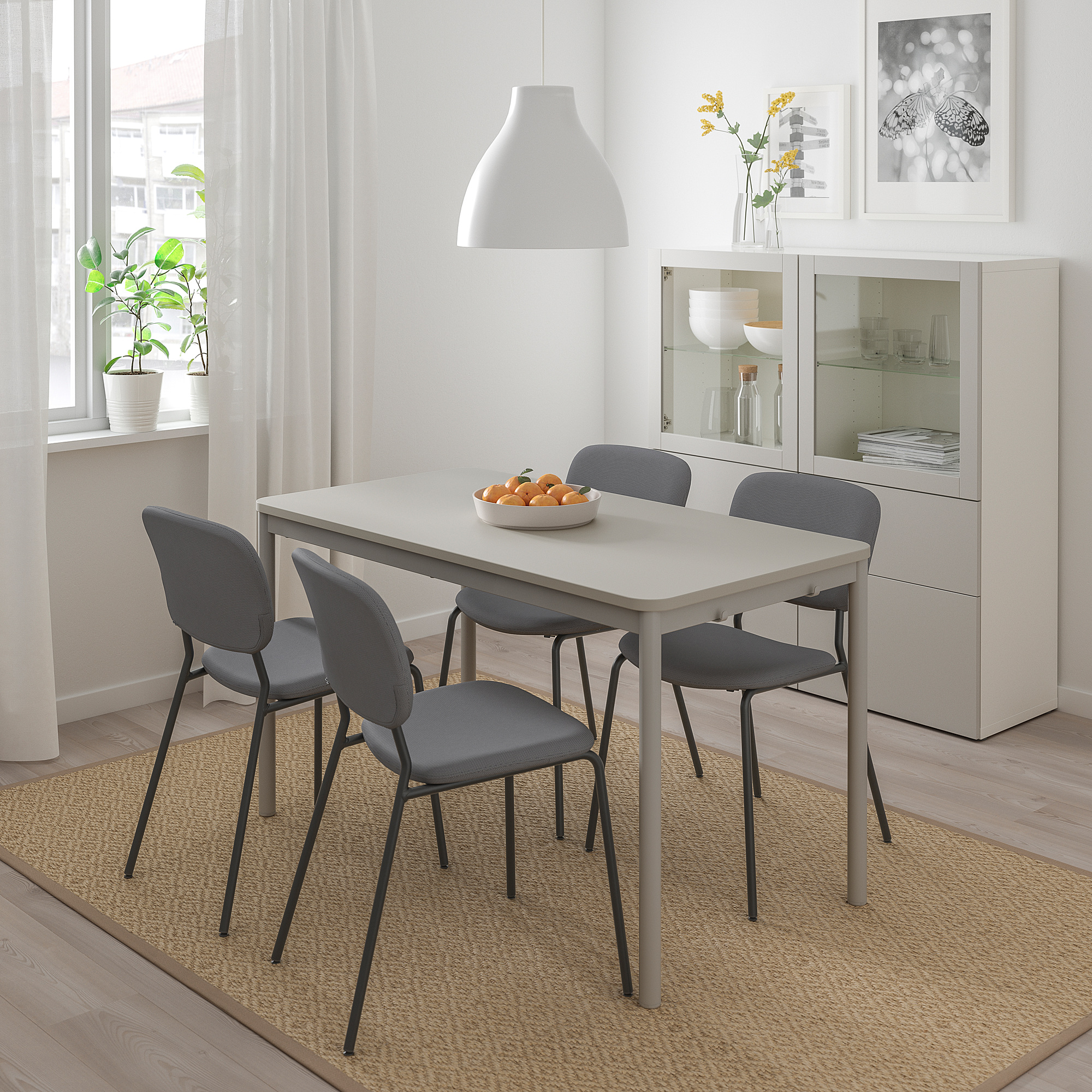 TOMMARYD table light grey 70x75 cm IKEA Lietuva