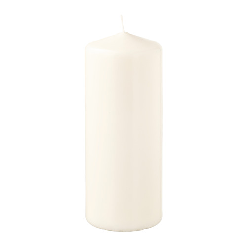 FENOMEN unscented pillar candle
