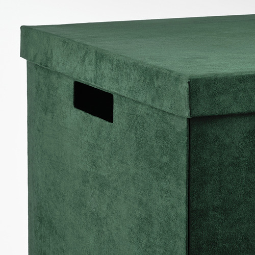 GJÄTTA, storage box with lid