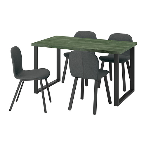 SKÅLSTA, stalas ir 4 kėdės