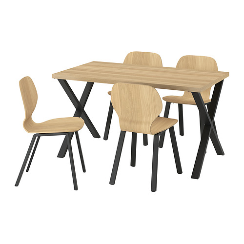 SKÅLSTA, laud ja 4 tooli