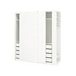 PAX/MEHAMN wardrobe with sliding doors