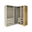 PAX corner wardrobe
