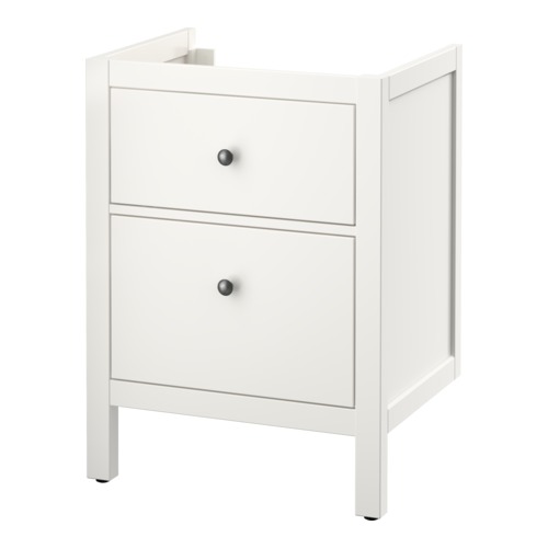 HEMNES praustuvo spintelė su 2 stalčiais