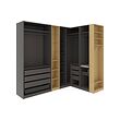 PAX corner wardrobe