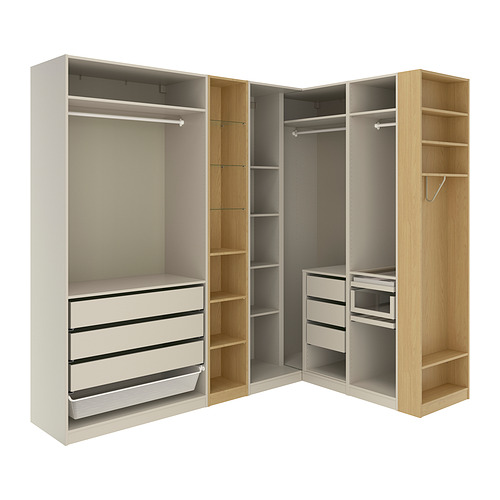 PAX гардероб угловой