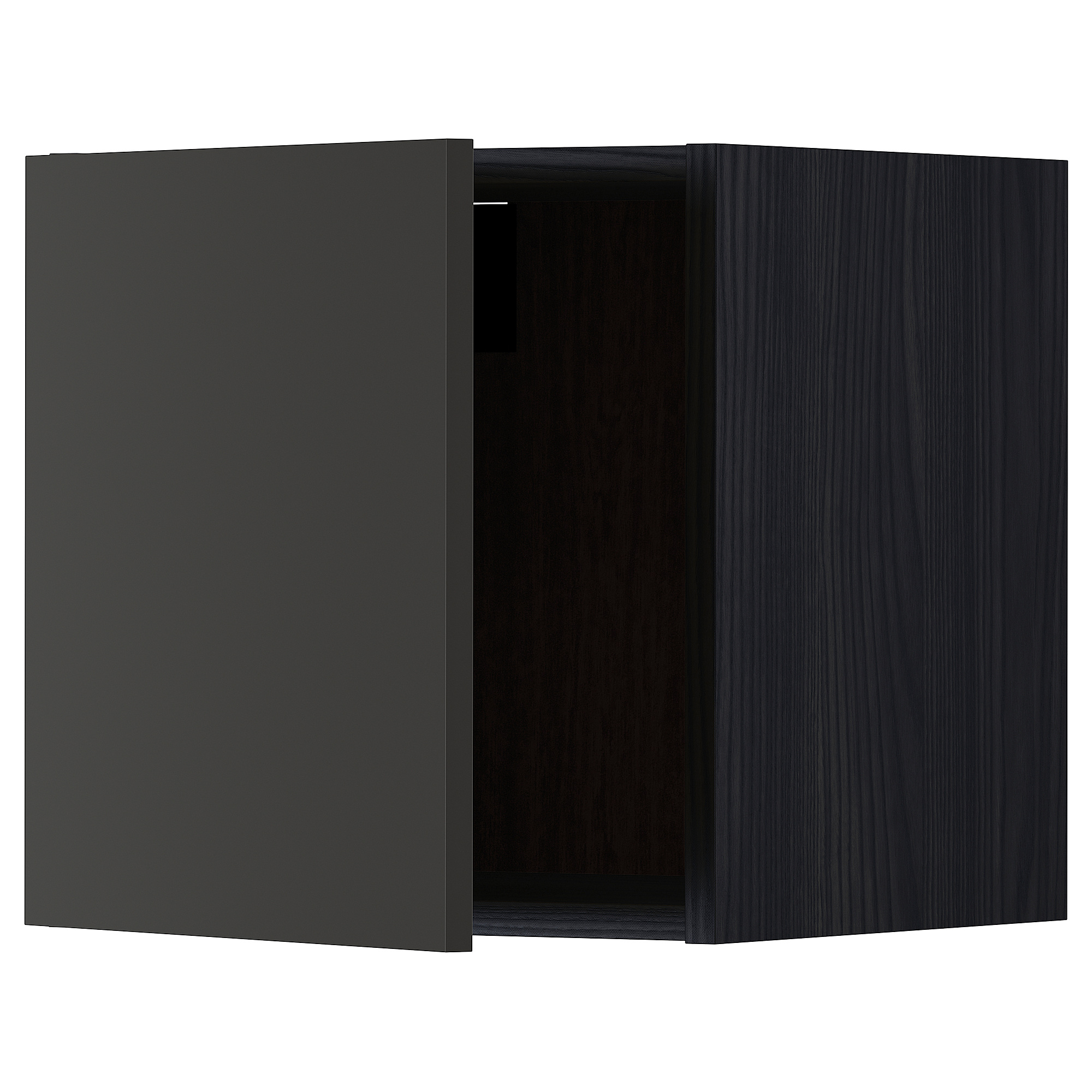 METOD wall cabinet black/Nickebo matt anthracite 40x40 cm | IKEA Eesti