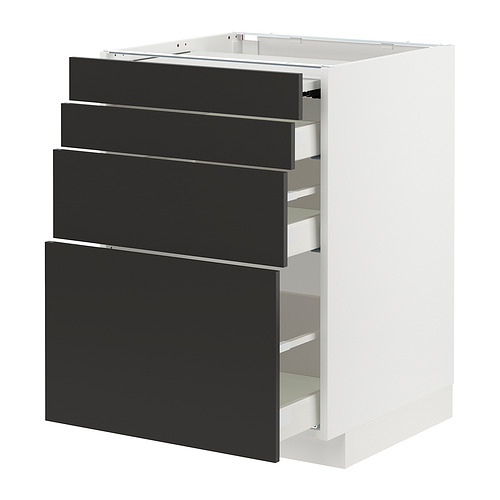 METOD/MAXIMERA põr.kapp väljat. tööpind/3 sahtlit