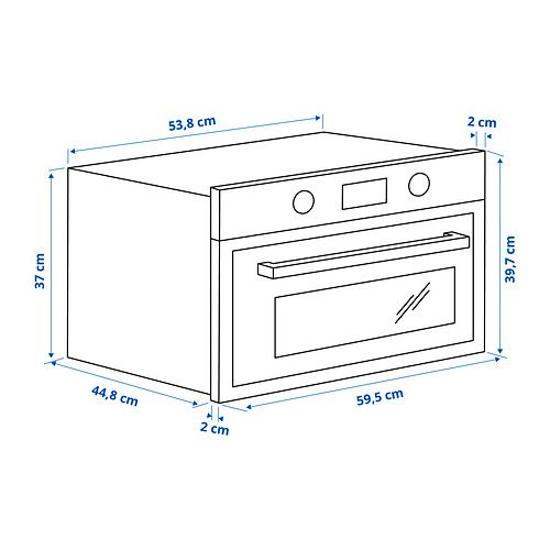 ANRÄTTA mikroviļņu krāsns