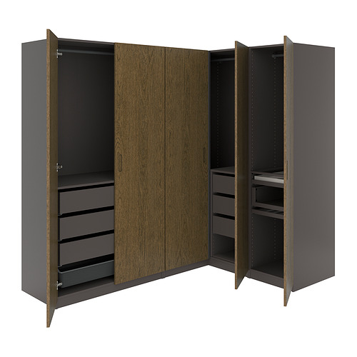 PAX/TONSTAD, kampinė spinta