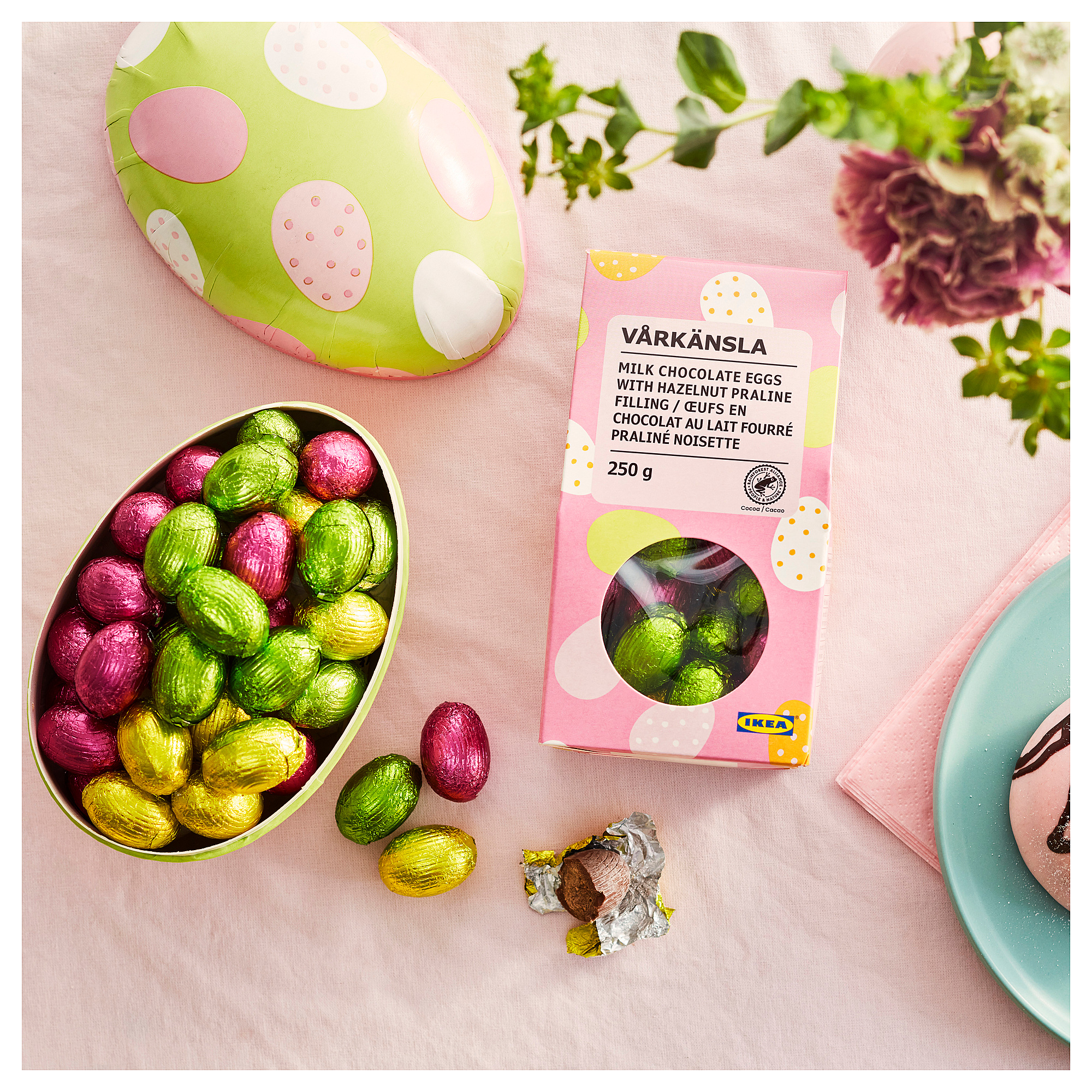 VÅRKÄNSLA milk chocolate bunny selfassembly Rainforest Alliance Certified 90 g IKEA Lietuva