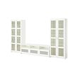BRIMNES TV storage combination/glass doors