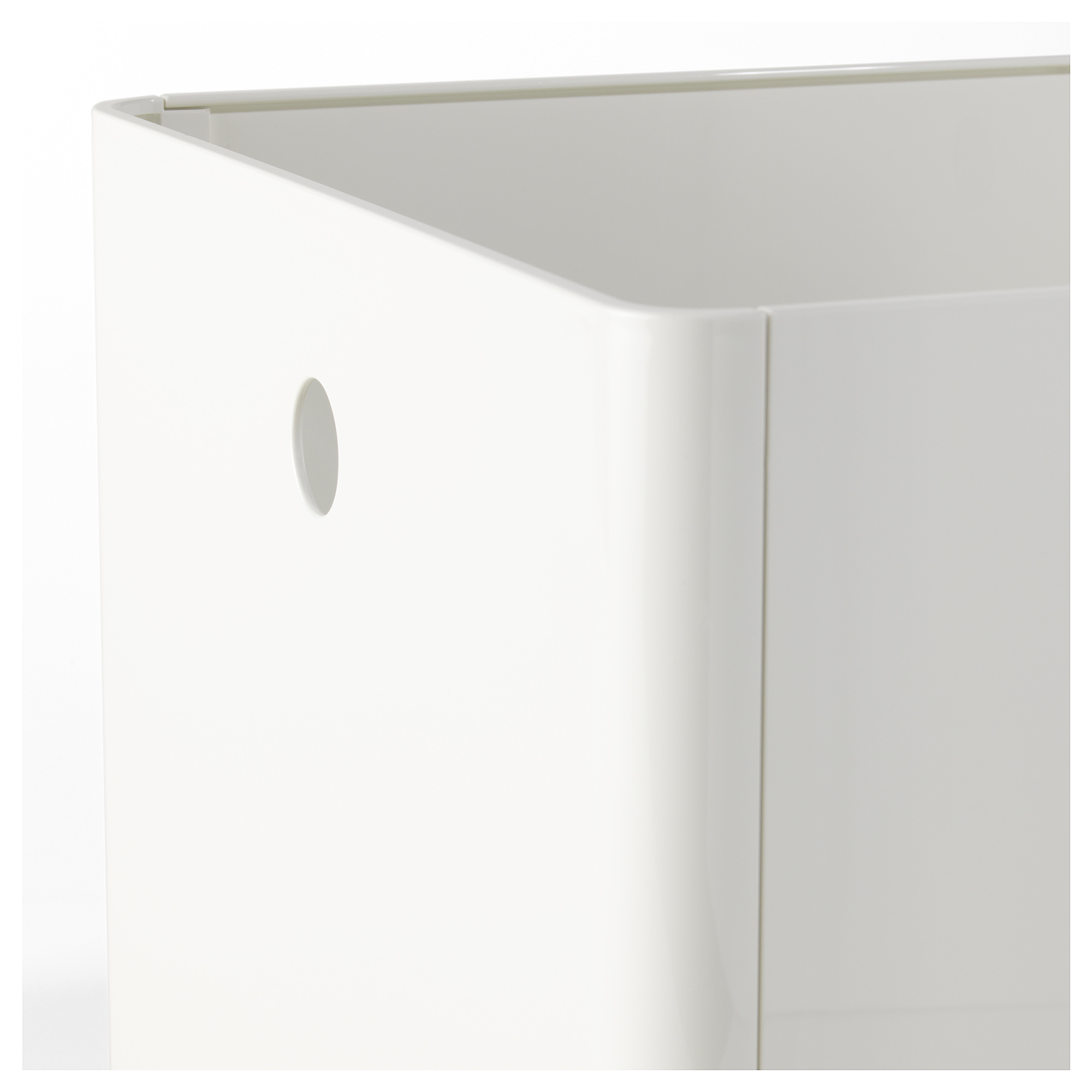 KUGGIS storage box white 30x30x30 cm IKEA Latvija