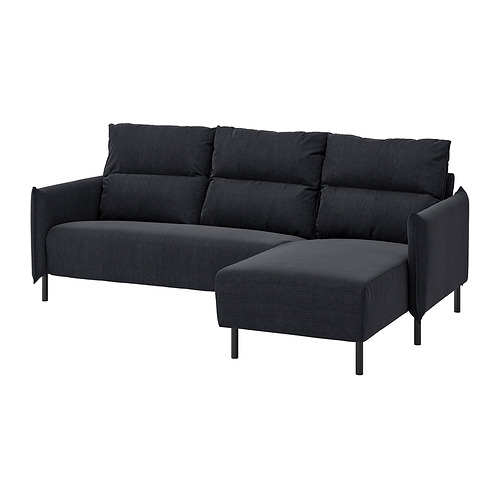 MANNARP, trivietė sofa su gulimuoju foteliu