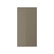 High-gloss dark grey-brown