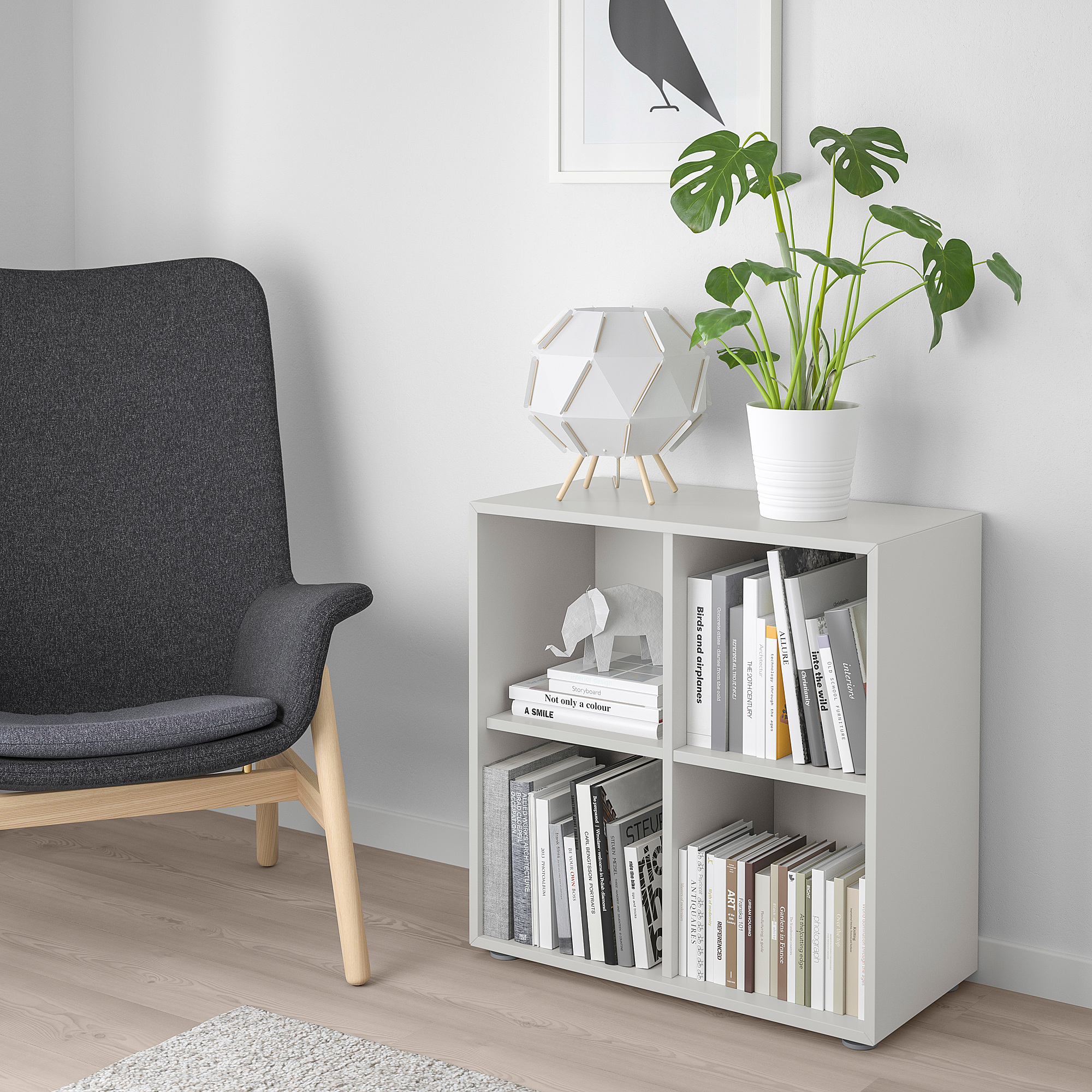 EKET combination with feet light grey 70x35x72 cm IKEA Eesti