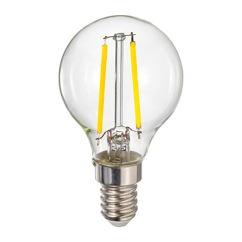 LUNNOM, светодиодная лампочка E14 260 лм