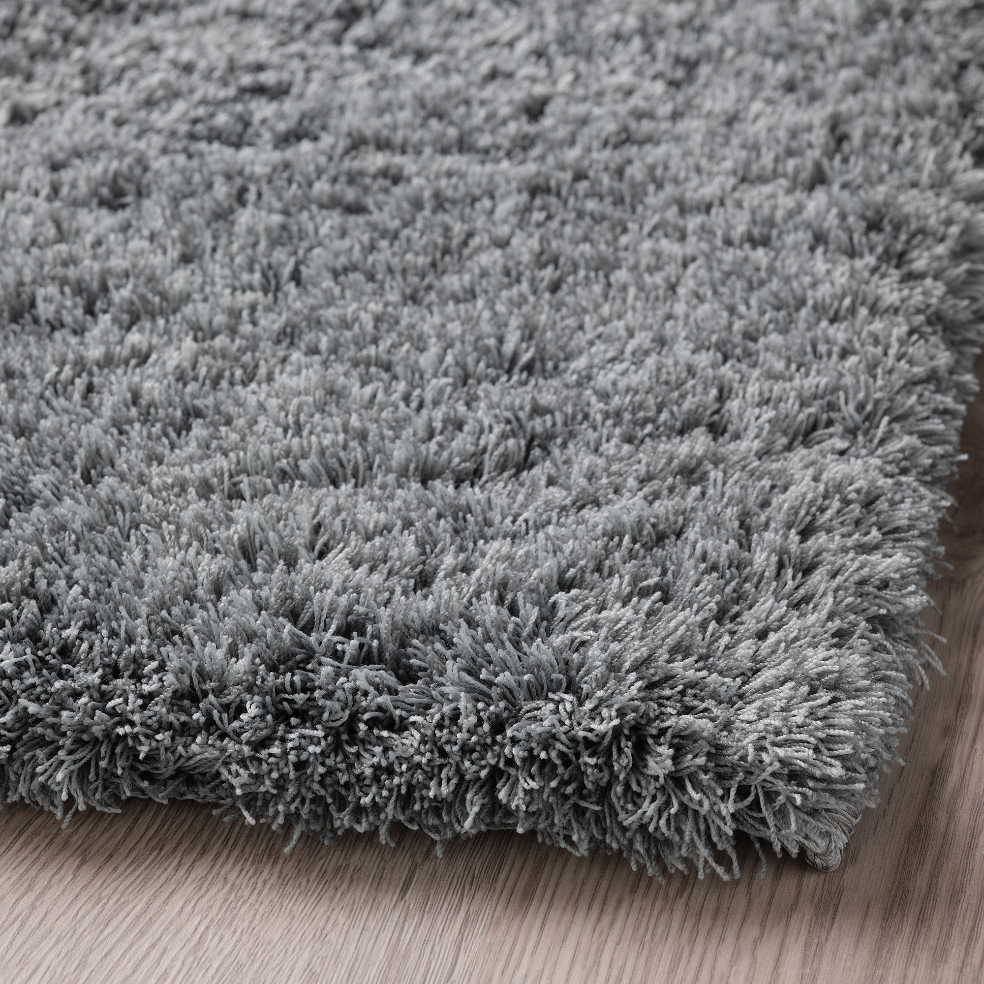 VINDEBÄK rug, high pile grey 80x80 cm IKEA Eesti