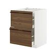 METOD/MAXIMERA base cab f hob/2 fronts/2 drawers