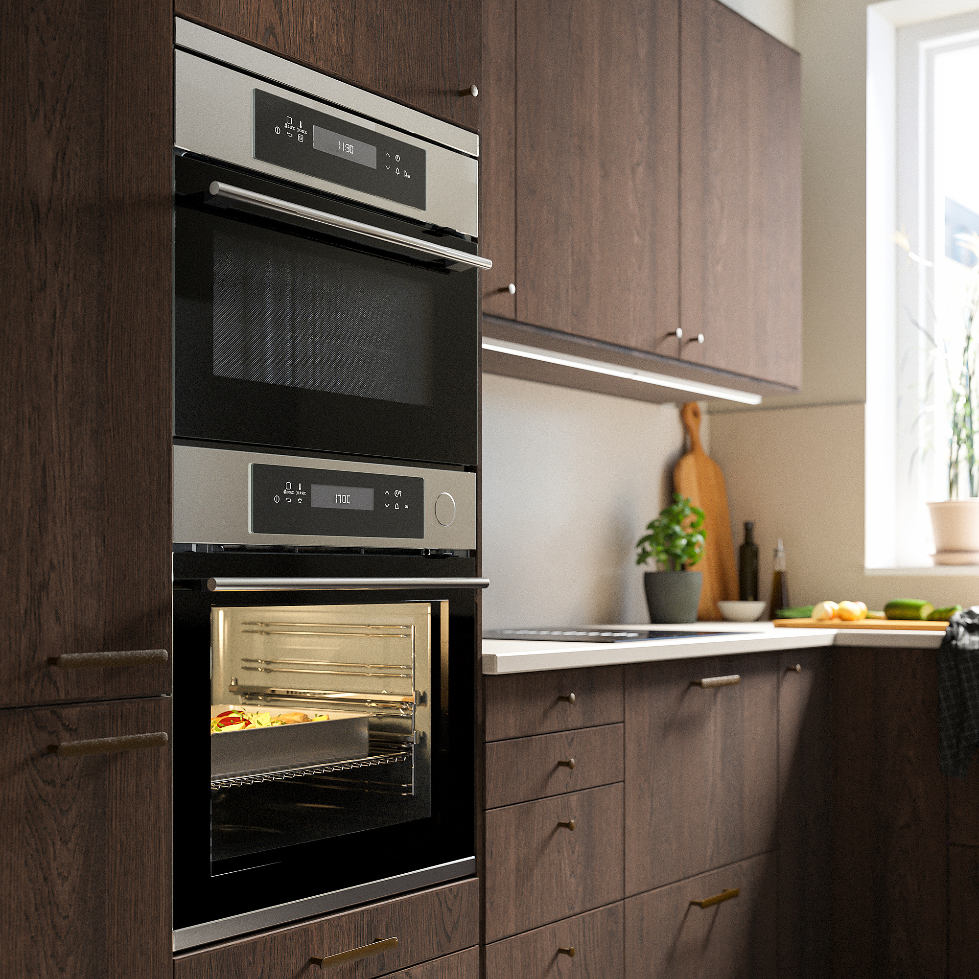 KULINARISK forced air oven w steam function stainless steel IKEA Eesti