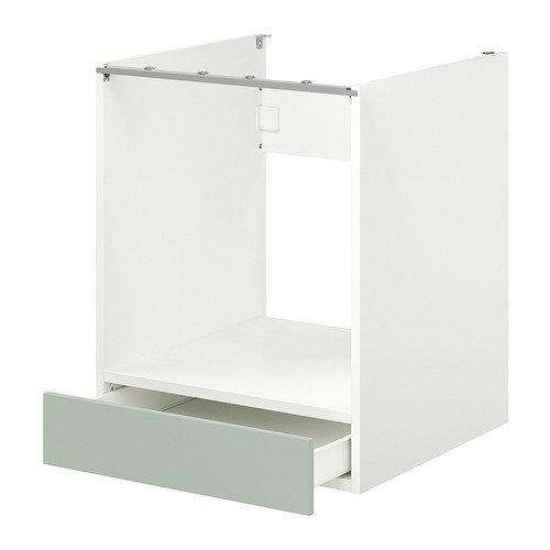 ENHET напольный шкаф д/духовки, с ящиком