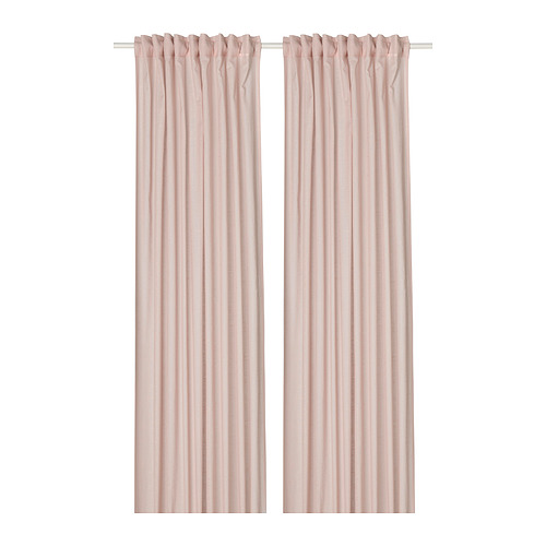 SILVERLÖNN sheer curtains, 1 pair