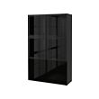 BESTÅ storage combination w glass doors