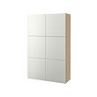 White stained oak effect/laxviken white (+150€)