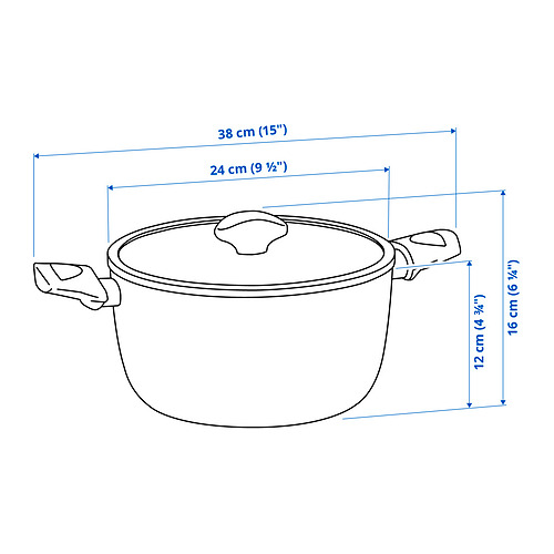 HUSKNUT kaanega pott