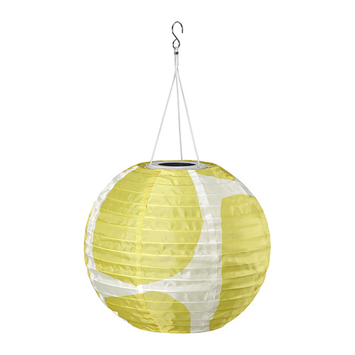 SOLVINDEN, LED solar-powered pendant lamp