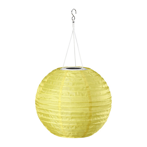 SOLVINDEN, LED solar-powered pendant lamp